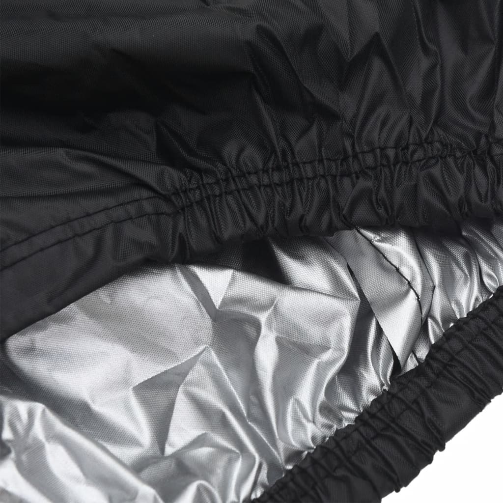 Motorcycle Covers 2 pcs 245x105x125 cm 210D Oxford Fabric