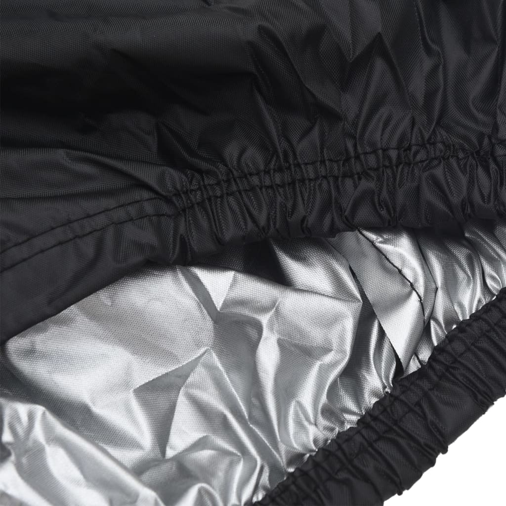 Motorcycle Covers 2 pcs 265x105x125 cm 210D Oxford Fabric