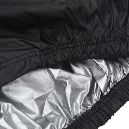 Motorcycle Covers 2 pcs 265x105x125 cm 210D Oxford Fabric