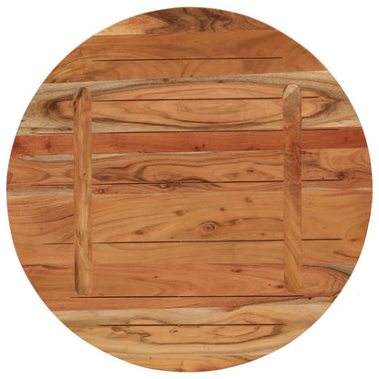 Table Top Ø70x2.5 cm Round Solid Wood Acacia