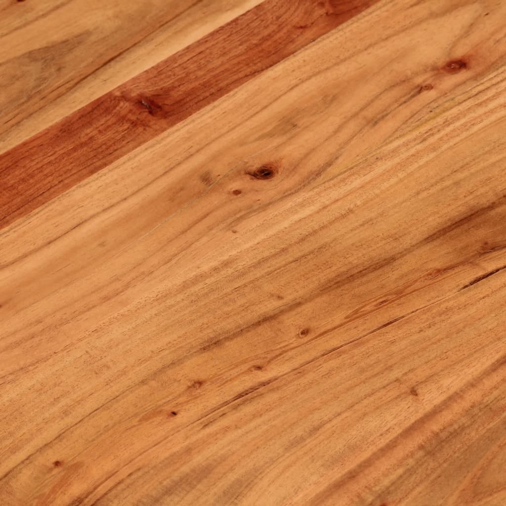 Table Top Ø70x2.5 cm Round Solid Wood Acacia