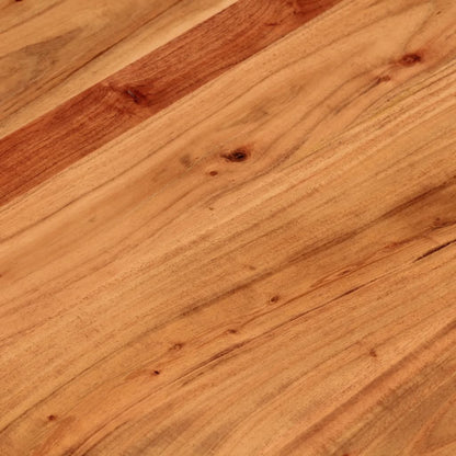 Table Top Ø70x3.8 cm Round Solid Wood Acacia