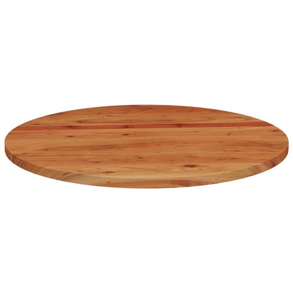 Table Top Ø90x2.5 cm Round Solid Wood Acacia