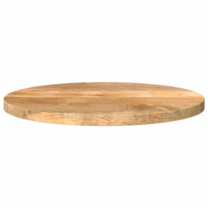 Table Top Ø 40x2.5 cm Round Solid Wood Mango