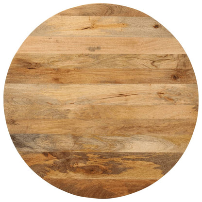 Table Top Ø 70x2.5 cm Round Solid Wood Mango
