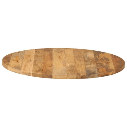 Table Top Ø 70x2.5 cm Round Solid Wood Mango