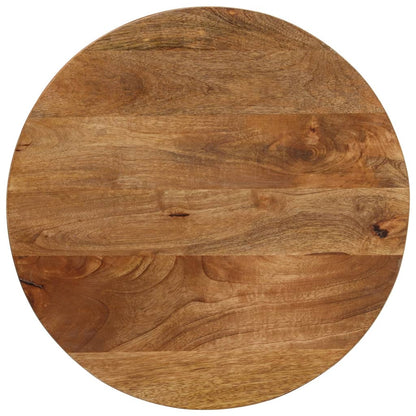 Table Top Ø 50x2.5 cm Round Solid Wood Mango