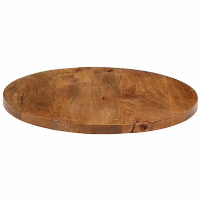 Table Top Ø 60x2.5 cm Round Solid Wood Mango