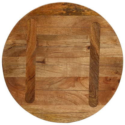 Table Top Ø 60x2.5 cm Round Solid Wood Mango