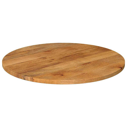 Table Top Ø 90x3.8 cm Round Solid Wood Mango
