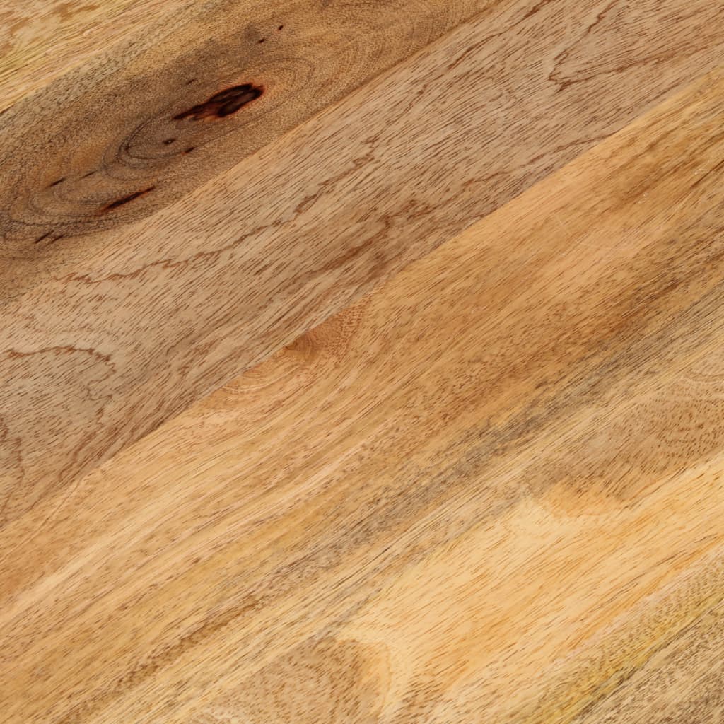 Table Top 110x40x2.5 cm Oval Solid Wood Mango