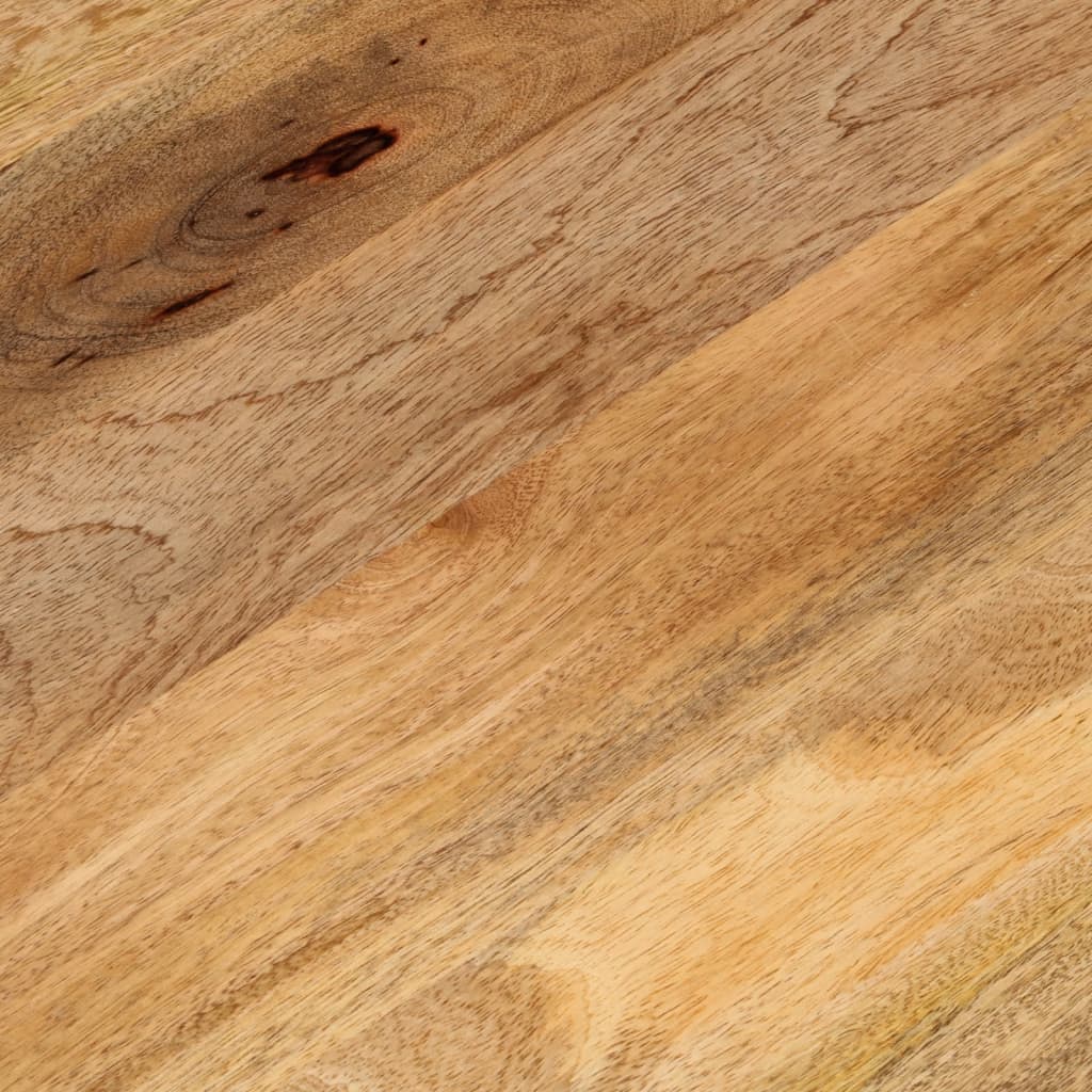 Table Top 120x50x2.5 cm Oval Solid Wood Mango