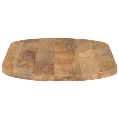 Table Top 120x60x2.5 cm Oval Solid Wood Mango