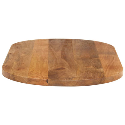 Table Top 110x40x2.5 cm Oval Solid Wood Mango