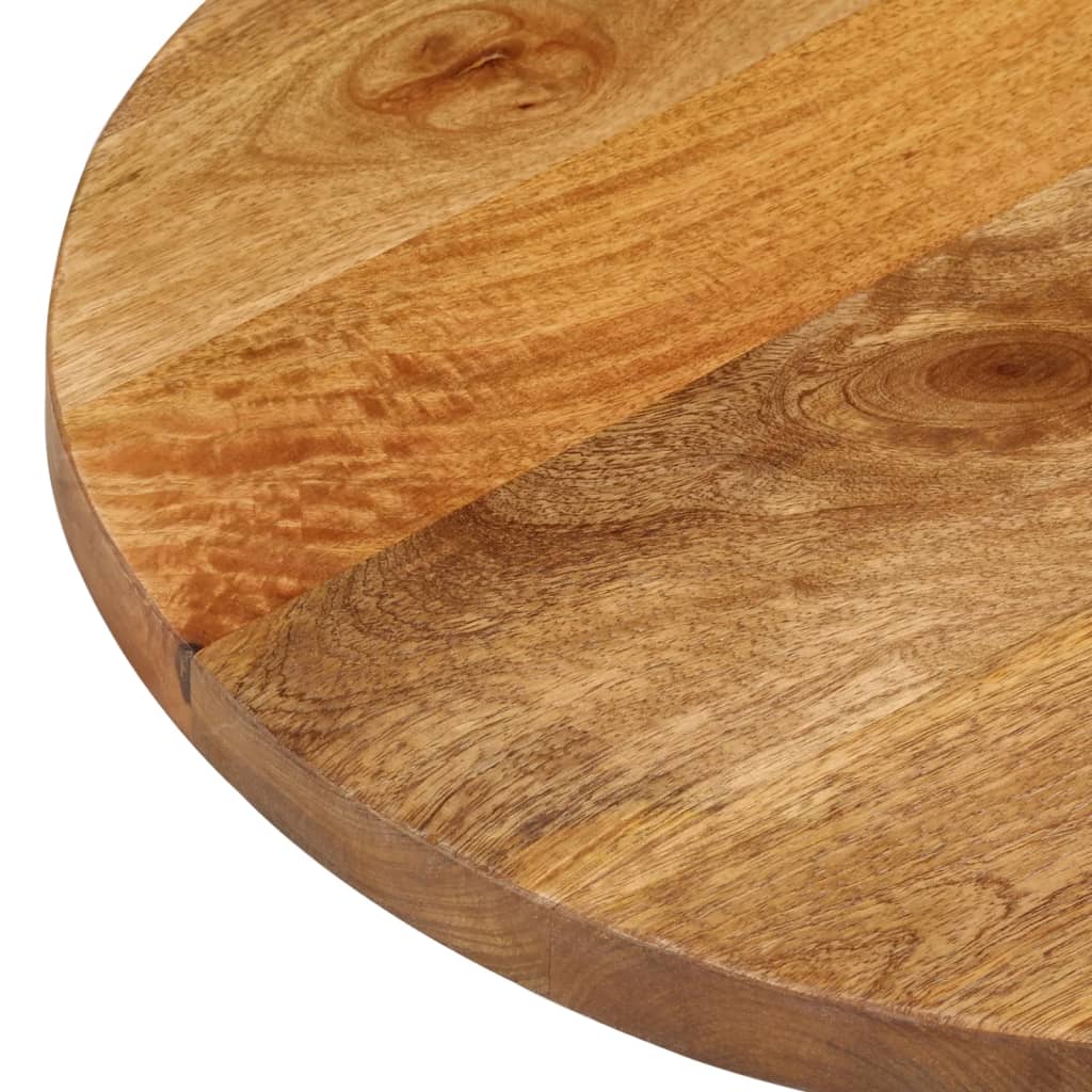 Table Top 100x50x2.5 cm Oval Solid Wood Mango