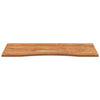 Desk Top 120x50x2.5 cm Rectangular Solid Wood Acacia