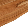 Desk Top 120x50x2.5 cm Rectangular Solid Wood Acacia