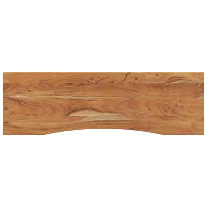 Desk Top 160x50x2.5 cm Rectangular Solid Wood Acacia