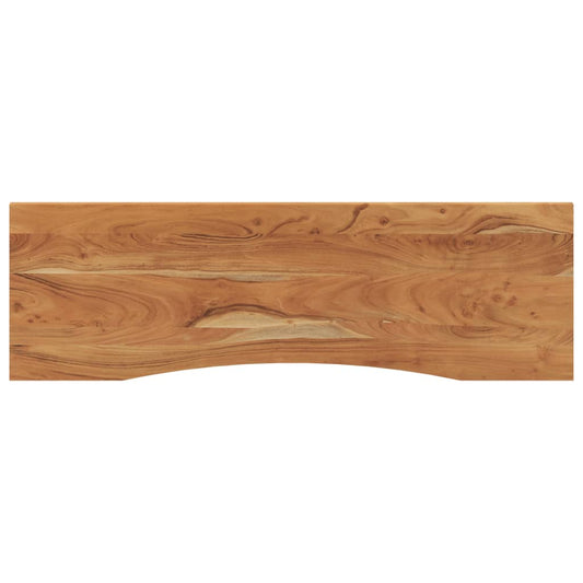 Desk Top 160x50x2.5 cm Rectangular Solid Wood Acacia
