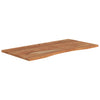 Desk Top 110x60x2.5 cm Rectangular Solid Wood Acacia
