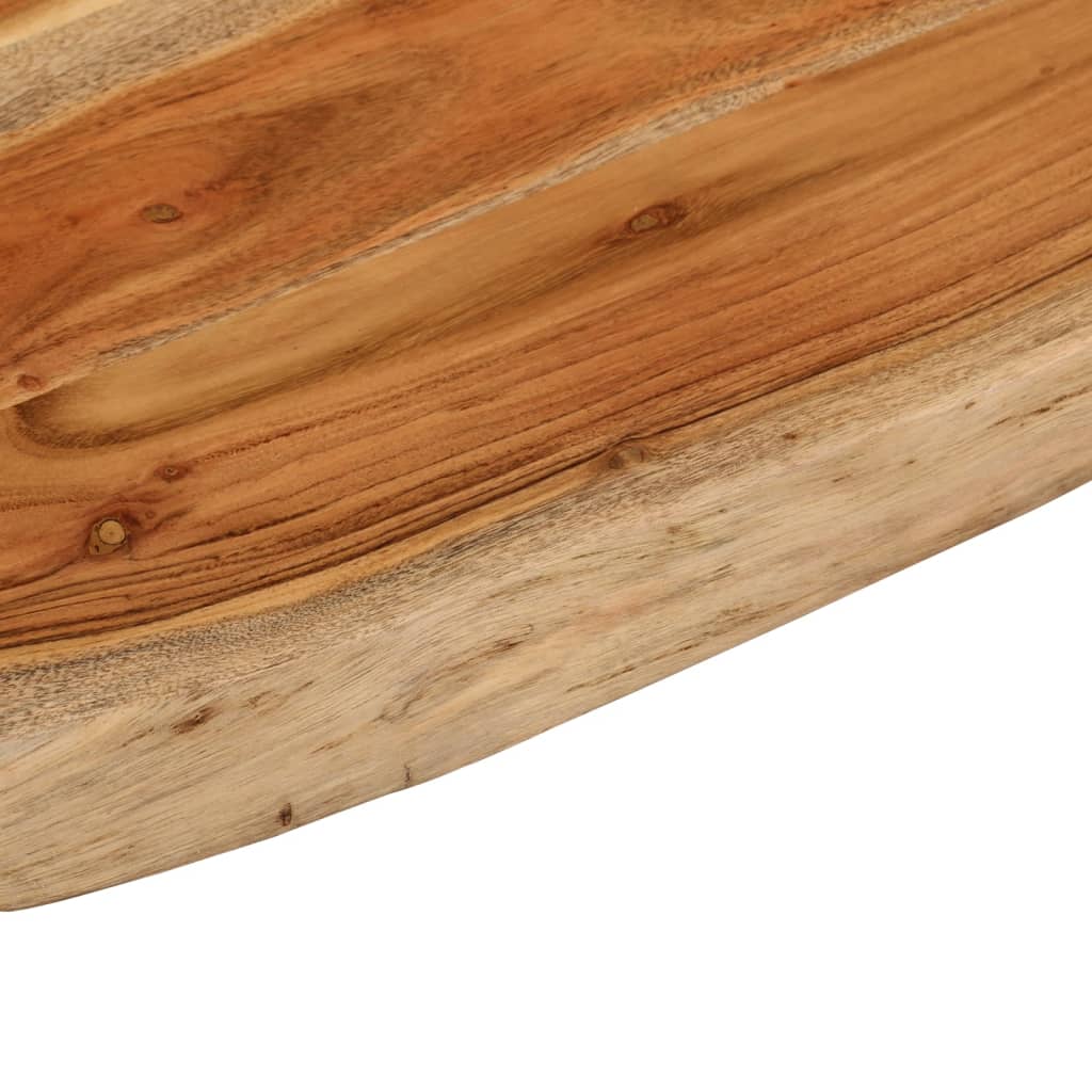Bathroom Countertop 80x60x2.5 cm Rectangular Solid Wood Acacia