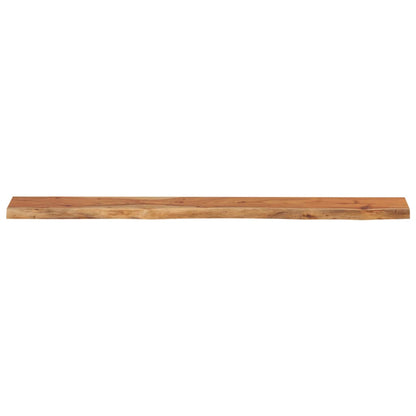 Wall Shelf 180x20x3.8 cm Rectangular Solid Wood Acacia Live Edge