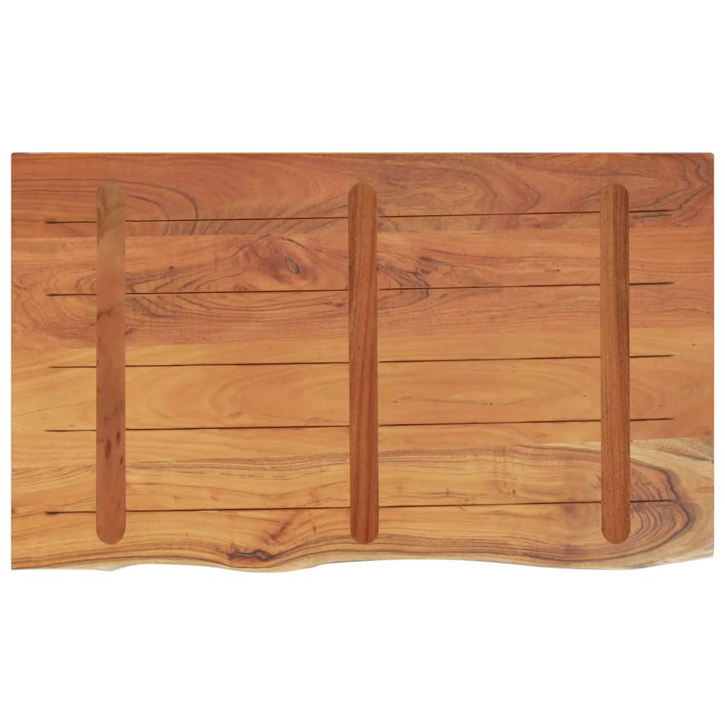Bathroom Countertop 100x60x3.8 cm Rectangular Solid Wood Acacia