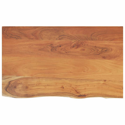 Bathroom Countertop 110x60x3,8 cm Rectangular Solid Wood Acacia