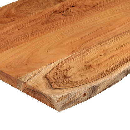 Bathroom Countertop 110x60x3,8 cm Rectangular Solid Wood Acacia