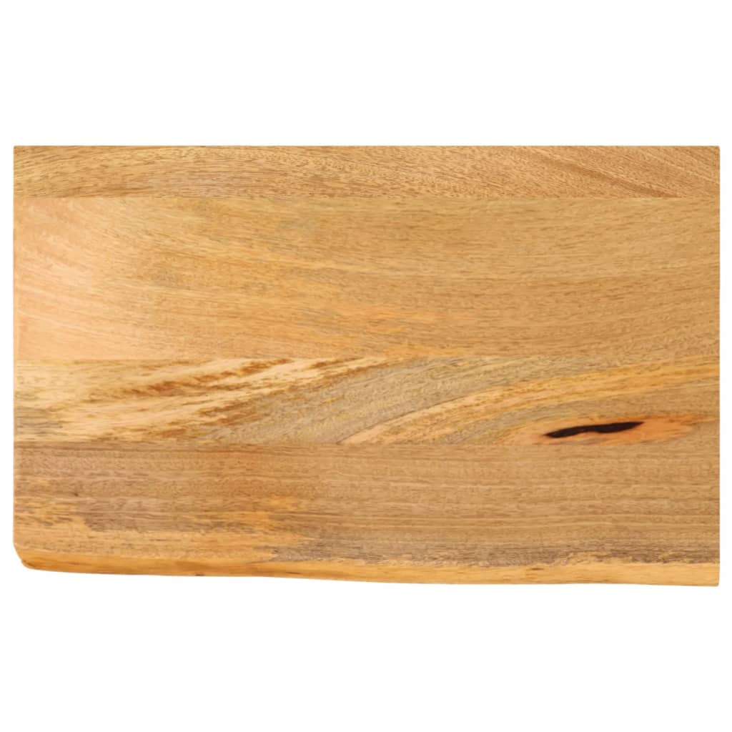 Table Top Live Edge 40x20x2.5 cm Solid Wood Mango