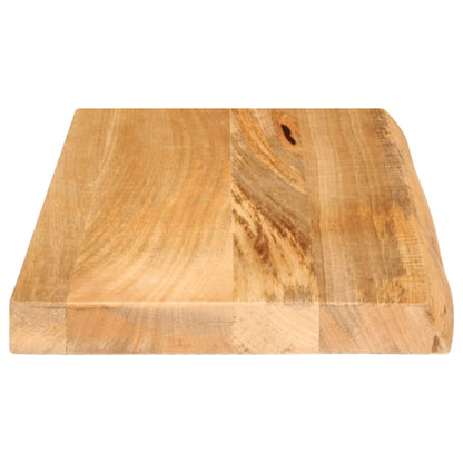 Table Top Live Edge 40x20x2.5 cm Solid Wood Mango