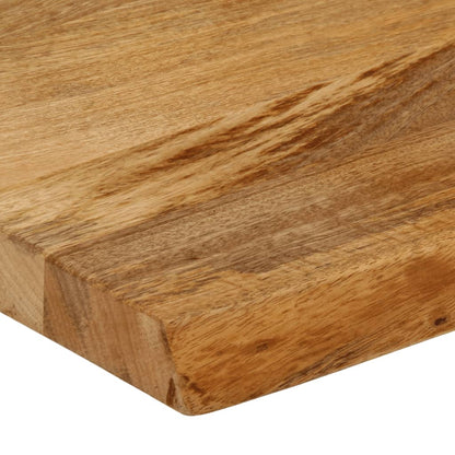 Table Top Live Edge 80x20x2,5 cm Solid Wood Mango