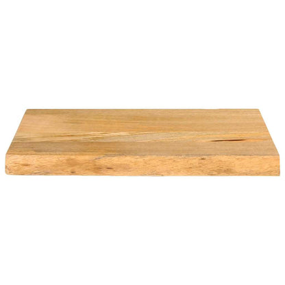 Table Top Live Edge 40x20x3.8 cm Solid Wood Mango