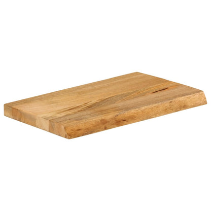Table Top Live Edge 60x20x3.8 cm Solid Wood Mango