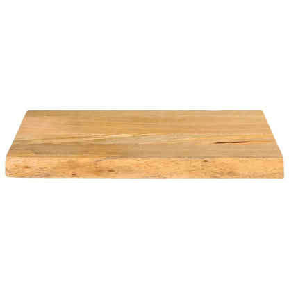 Table Top Live Edge 60x20x3.8 cm Solid Wood Mango