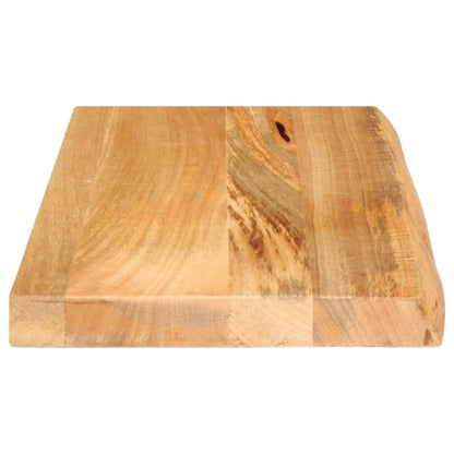 Table Top Live Edge 60x20x3.8 cm Solid Wood Mango