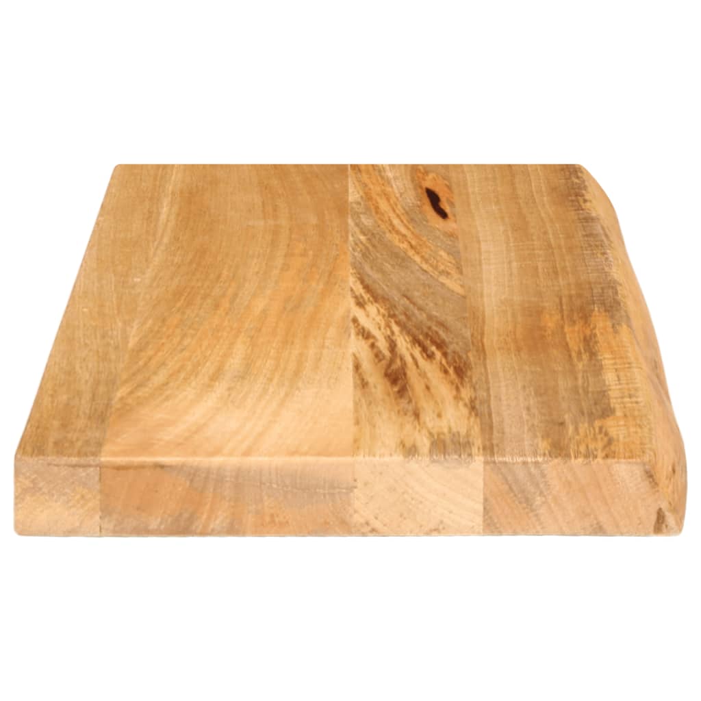 Table Top Live Edge 60x40x3.8 cm Solid Wood Mango