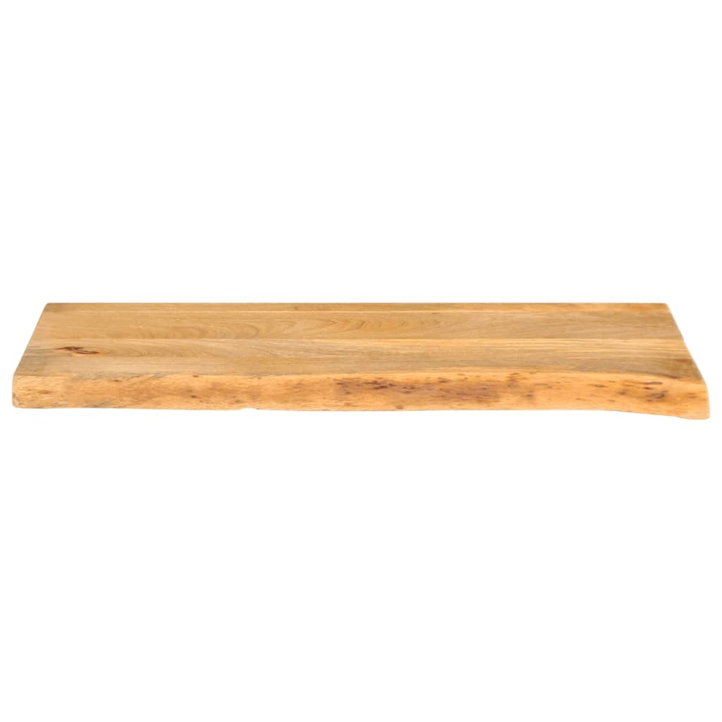 Table Top Live Edge 70x40x3.8 cm Solid Wood Mango