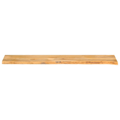 Table Top Live Edge 160x40x3.8 cm Solid Wood Mango
