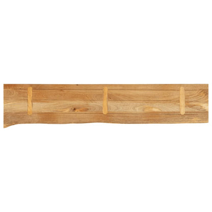 Table Top Live Edge 160x40x3.8 cm Solid Wood Mango
