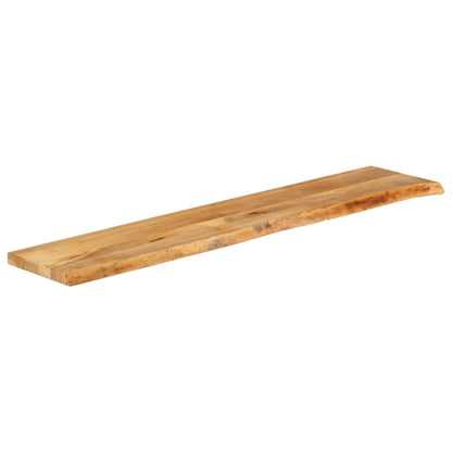 Table Top Live Edge 180x40x3.8 cm Solid Wood Mango