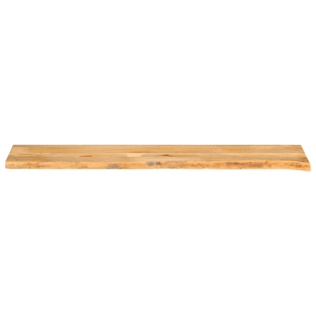 Table Top Live Edge 180x40x3.8 cm Solid Wood Mango
