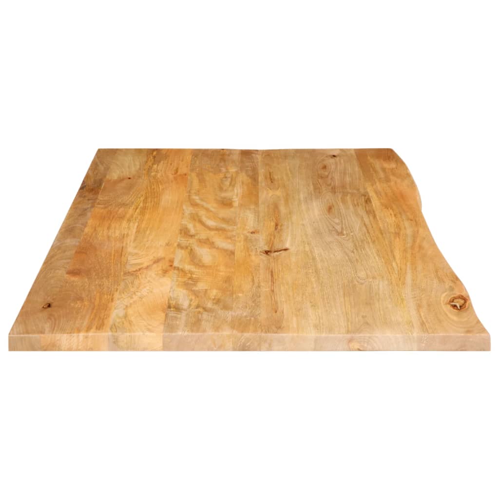 Table Top Live Edge 120x60x3.8 cm Solid Wood Mango