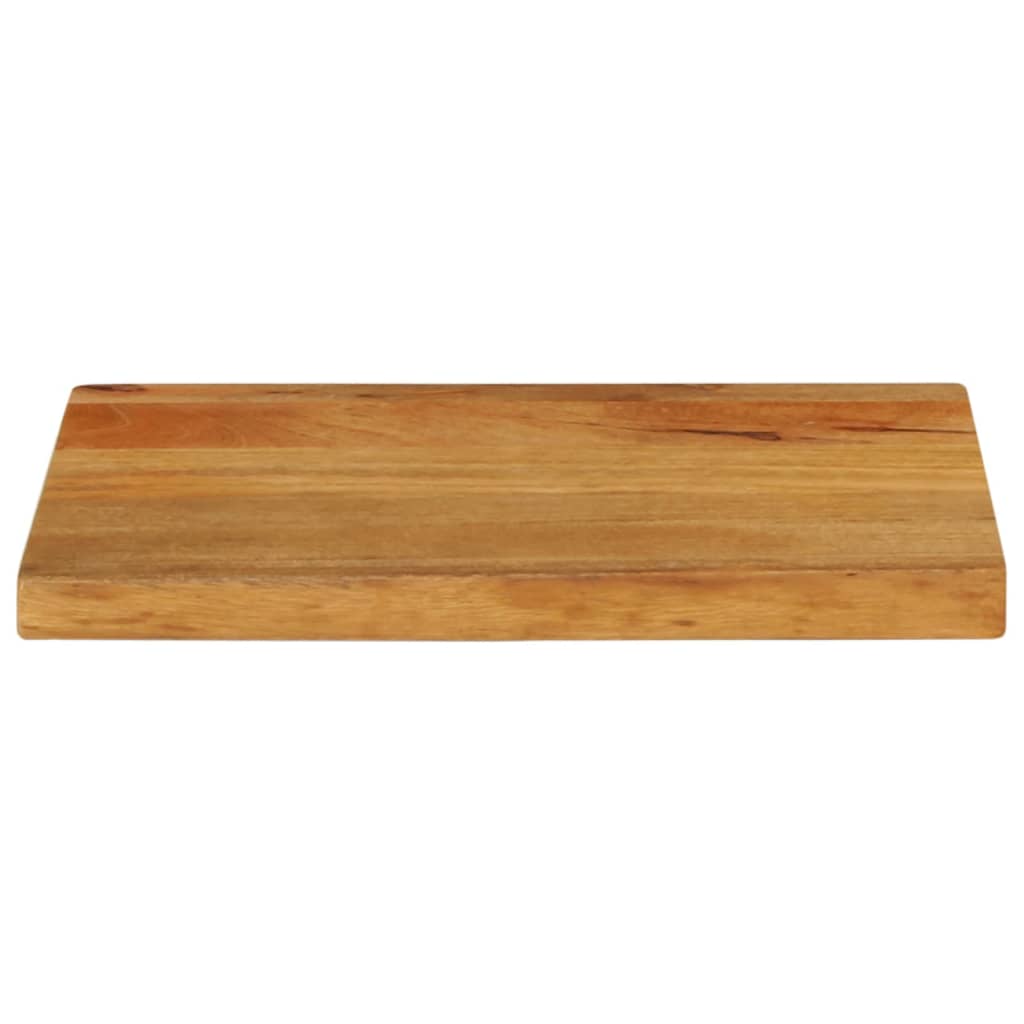 Table Top Live Edge 60x20x2.5 cm Solid Wood Mango