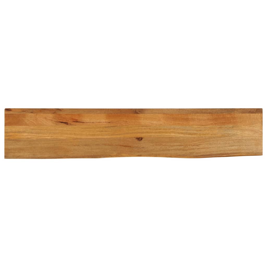 Table Top Live Edge 160x20x2.5 cm Solid Wood Mango