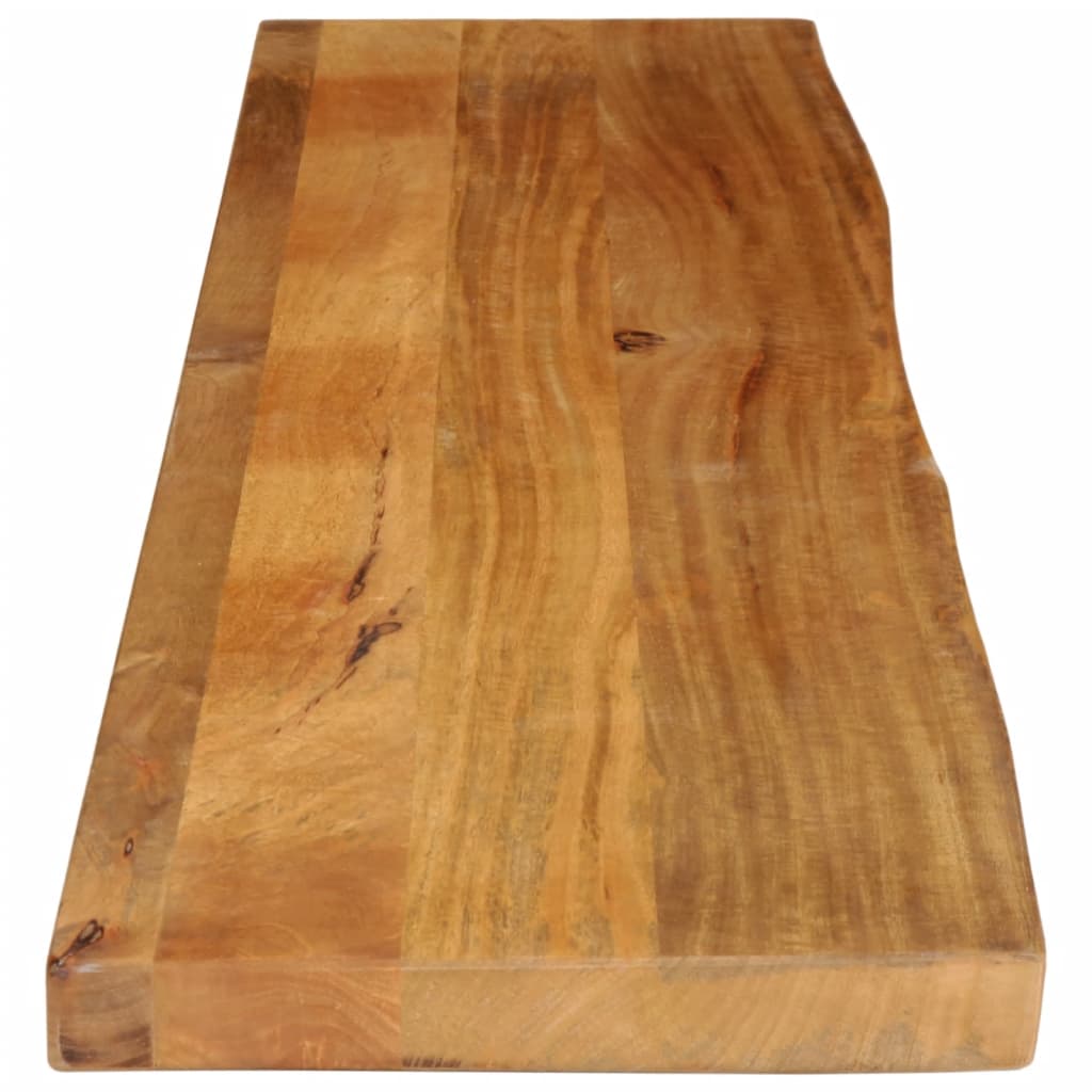 Table Top Live Edge 160x20x2.5 cm Solid Wood Mango