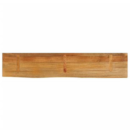 Table Top Live Edge 160x20x2.5 cm Solid Wood Mango