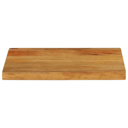 Table Top Live Edge 40x30x2.5 cm Solid Wood Mango