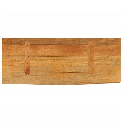 Table Top Live Edge 70x30x2.5 cm Solid Wood Mango
