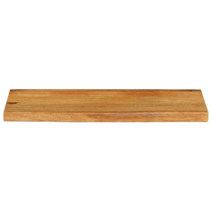 Table Top Live Edge 90x30x2.5 cm Solid Wood Mango